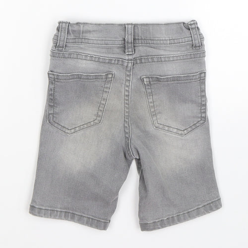 denim co Boys Grey  Denim Chino Shorts Size 2-3 Years