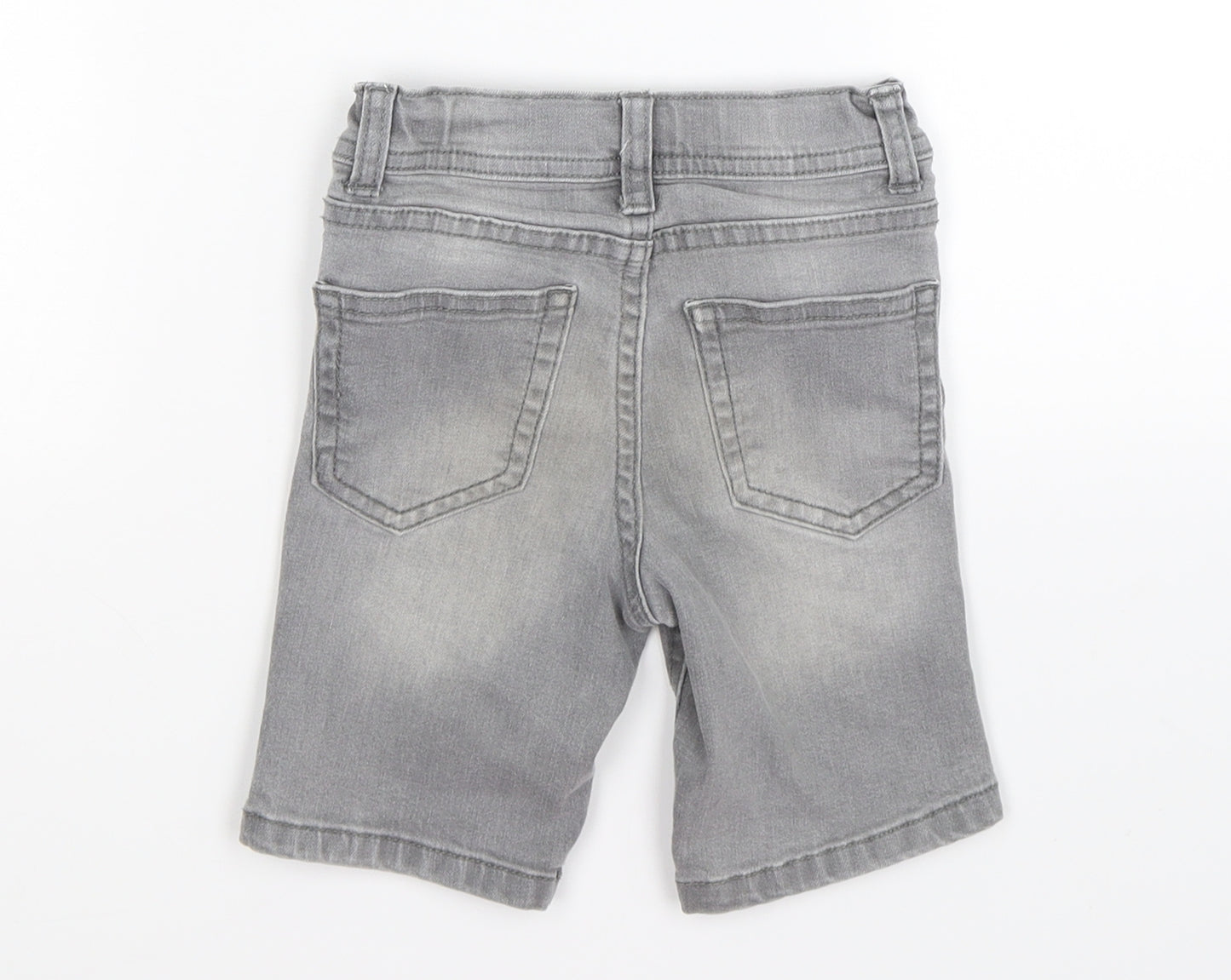 denim co Boys Grey  Denim Chino Shorts Size 2-3 Years