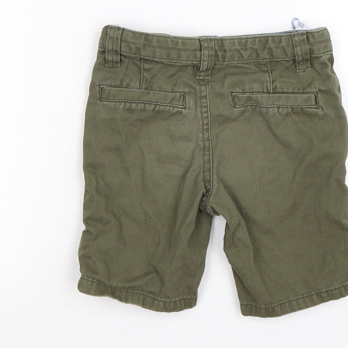 denim co Boys Green  Denim Chino Shorts Size 2-3 Years
