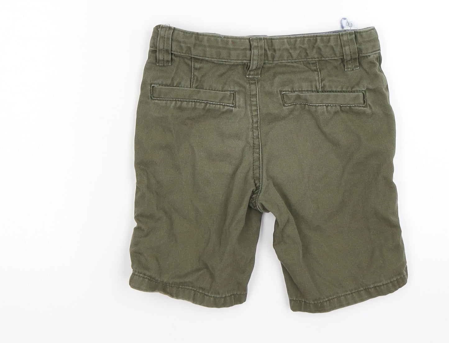 denim co Boys Green  Denim Chino Shorts Size 2-3 Years