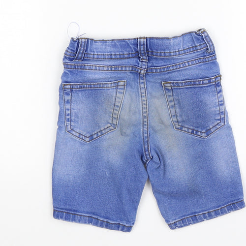 denim co Boys Blue  Denim Chino Shorts Size 2-3 Years - distressed