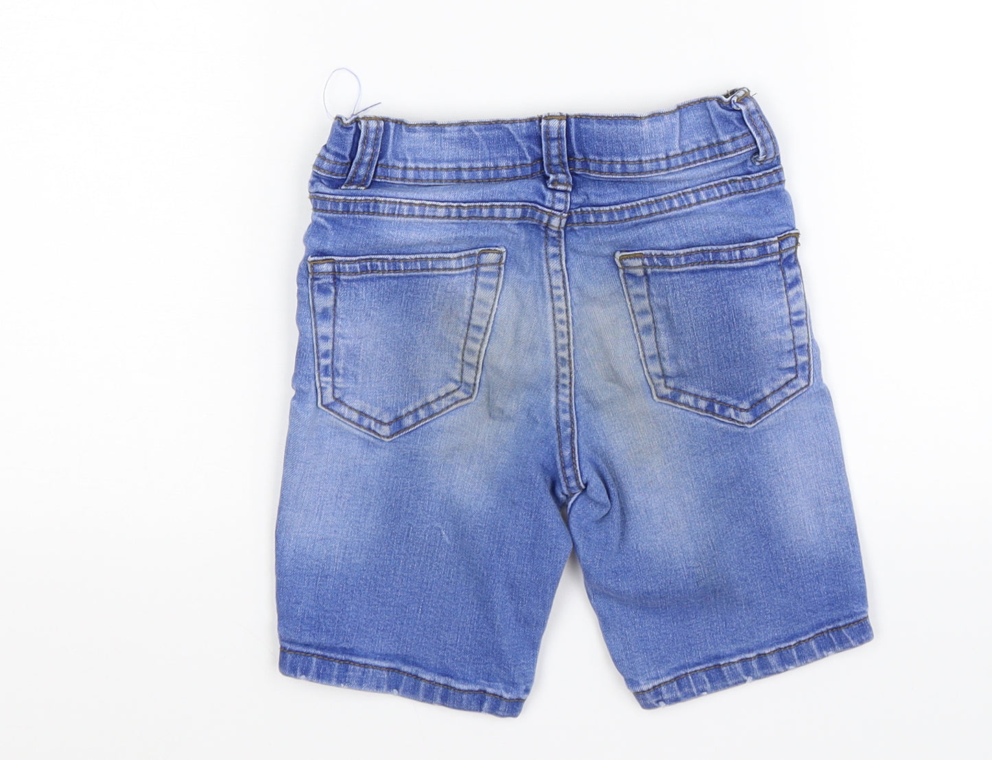denim co Boys Blue  Denim Chino Shorts Size 2-3 Years - distressed