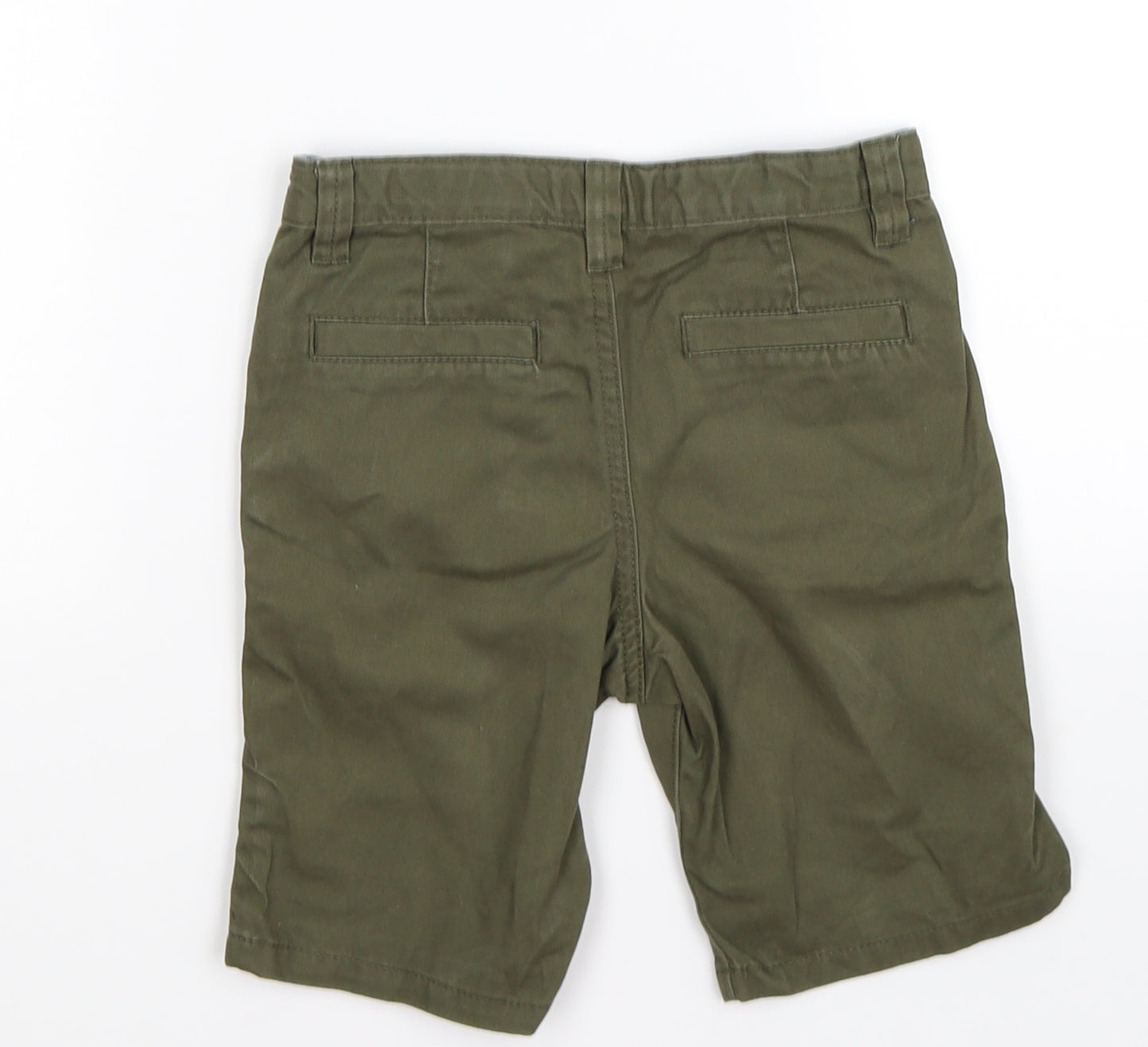 denim co Boys Green  Denim Chino Shorts Size 5-6 Years
