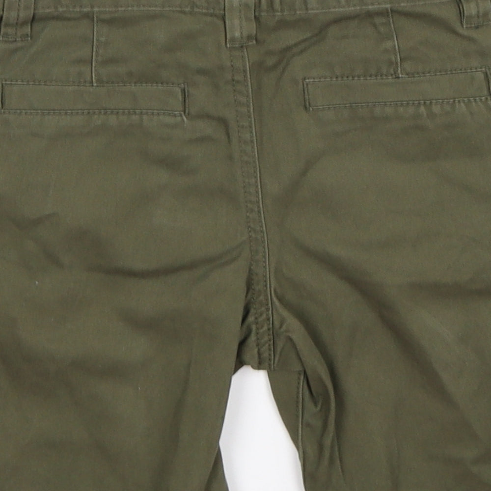 denim co Boys Green  Denim Chino Shorts Size 5-6 Years