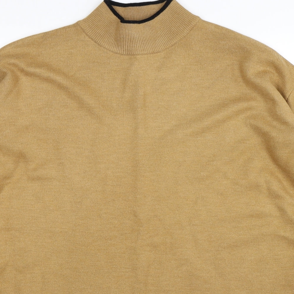 Topshop Womens Brown  Knit Jumper Dress  Size 8