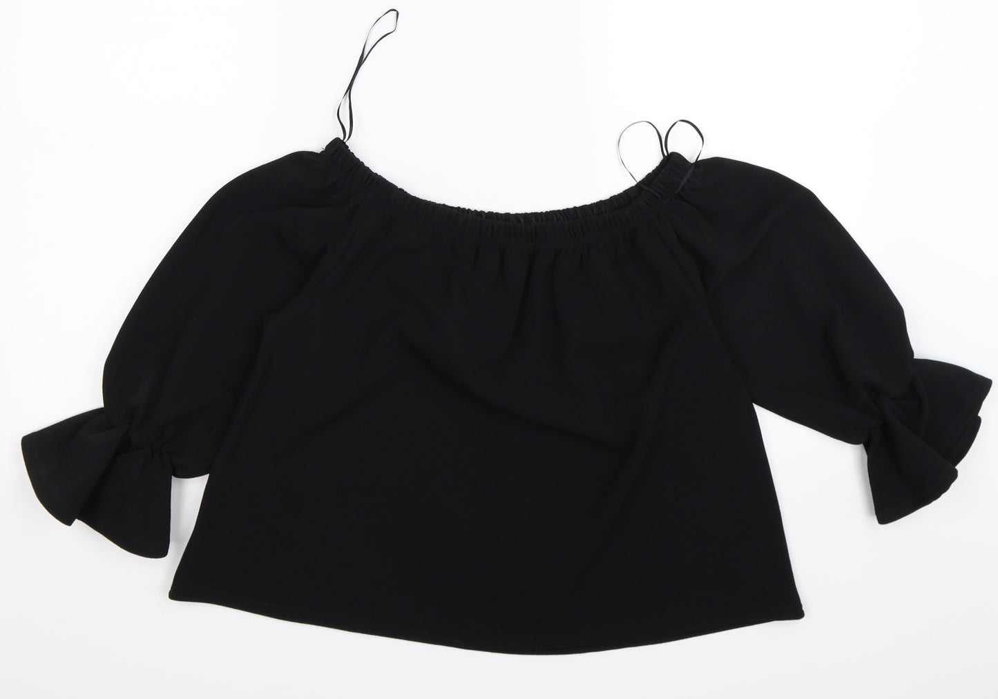 cameo rose Womens Black   Cropped T-Shirt Size 8