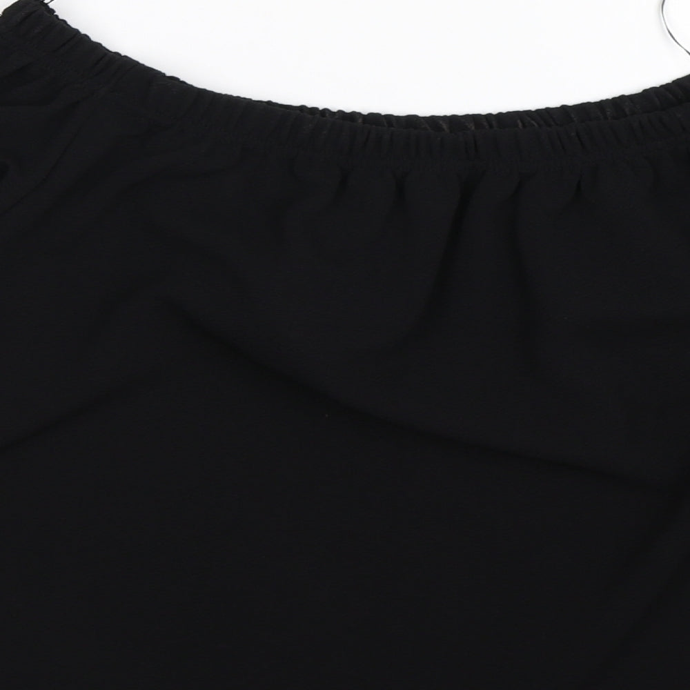 cameo rose Womens Black   Cropped T-Shirt Size 8