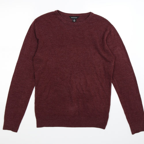 cedarwood state Mens Red  Knit Pullover Jumper Size M
