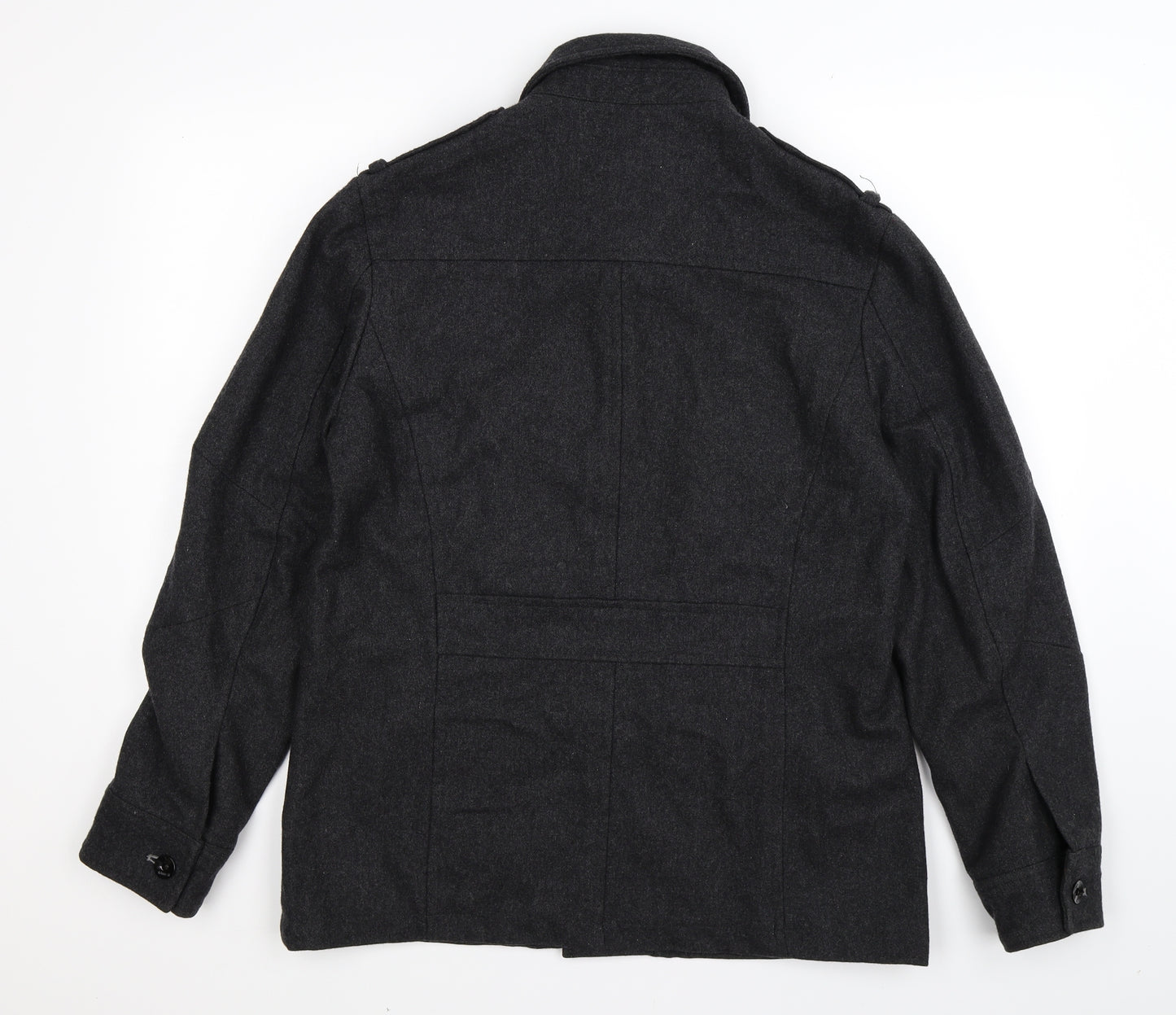 Sonnetti Mens Grey  Fleece Jacket Coat Size M