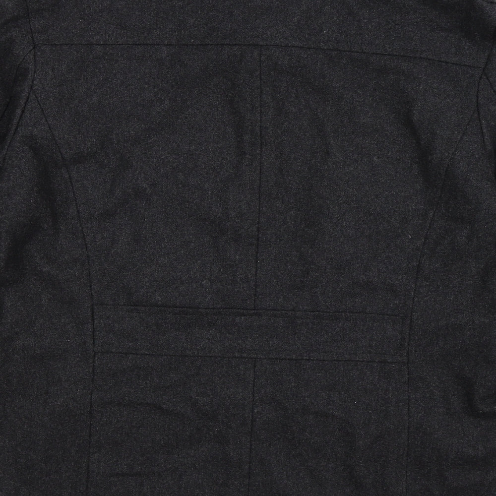 Sonnetti Mens Grey  Fleece Jacket Coat Size M