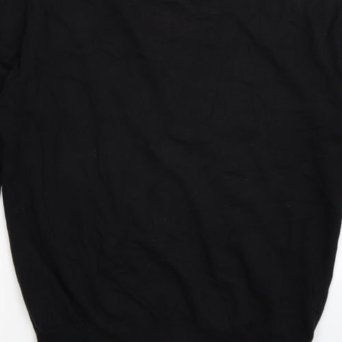 Firetrap Mens Black  Knit Cardigan Jumper Size L