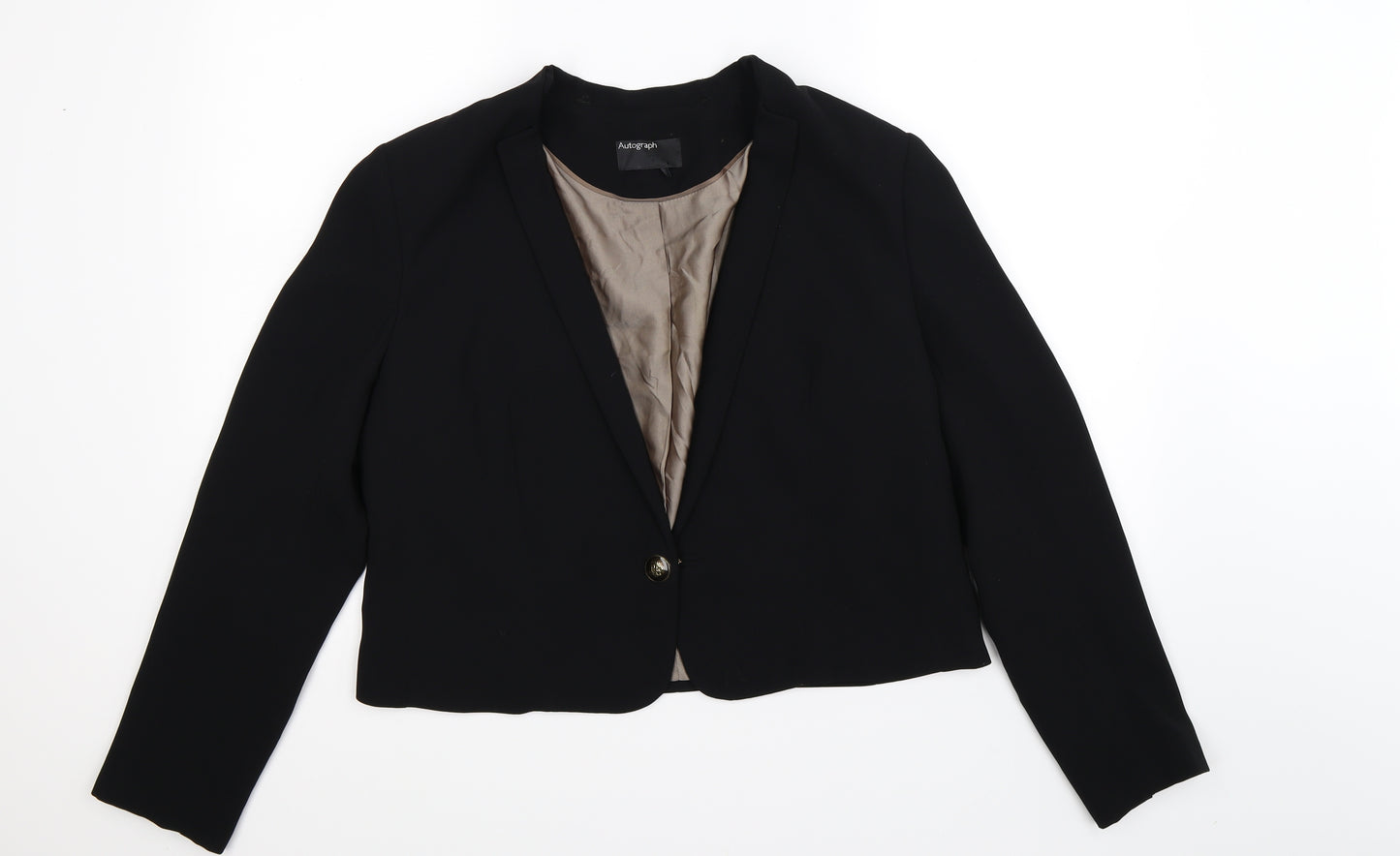Autograph Womens Black   Jacket  Size 16