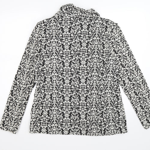 NEXT Womens Black Floral  Jacket  Size 16