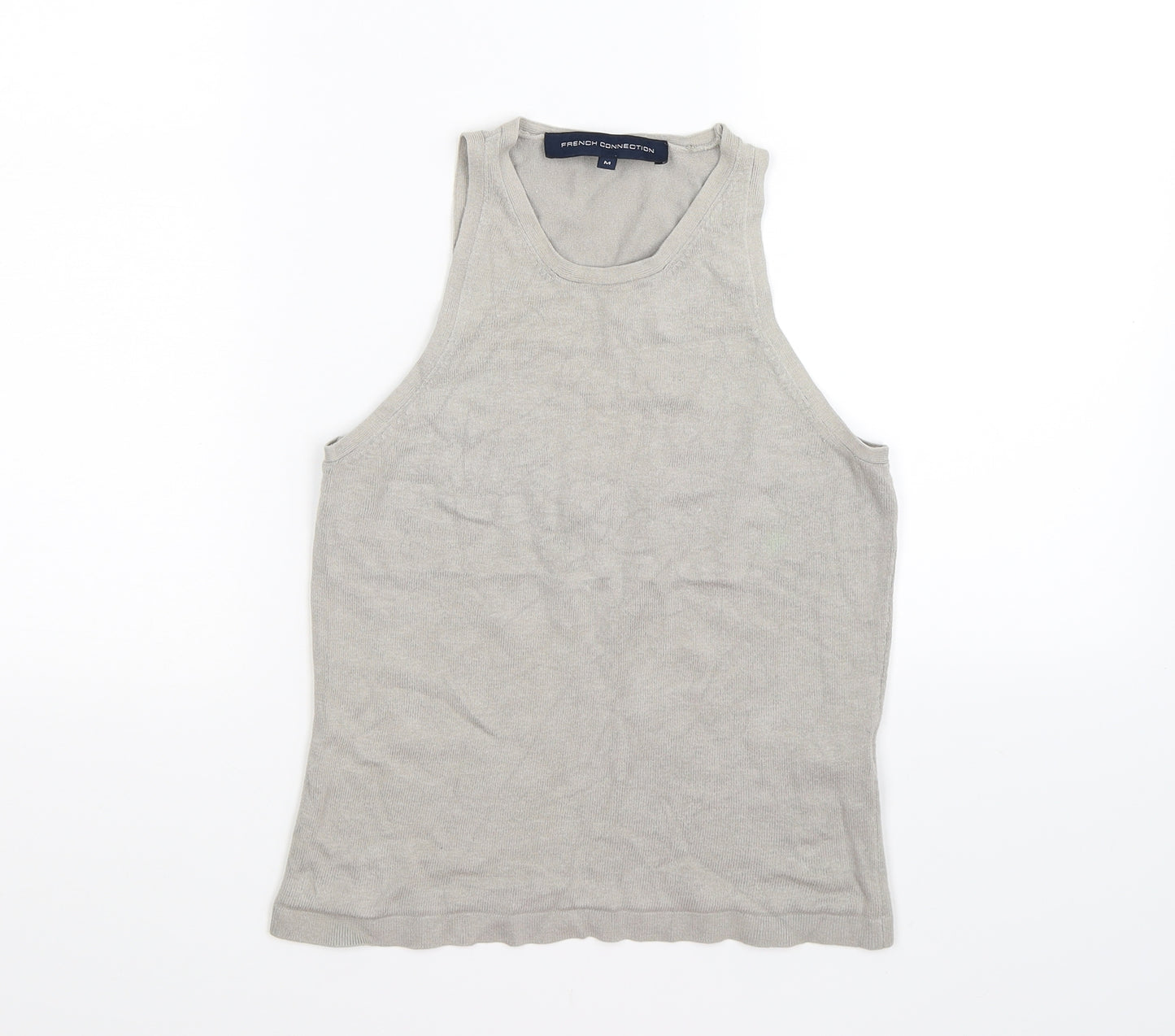 French Connection Womens Beige   Vest Jumper Size M