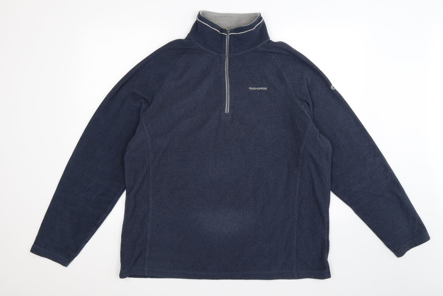 Craghoppers Mens Blue  Fleece Pullover Jumper Size L