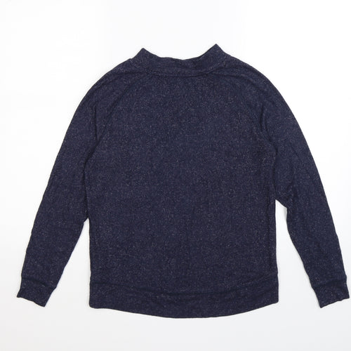 F&F Womens Blue  Knit Pullover Jumper Size 8