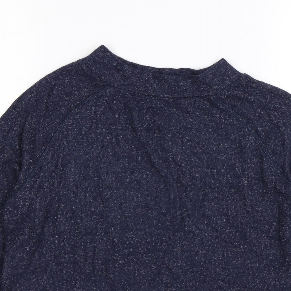 F&F Womens Blue  Knit Pullover Jumper Size 8
