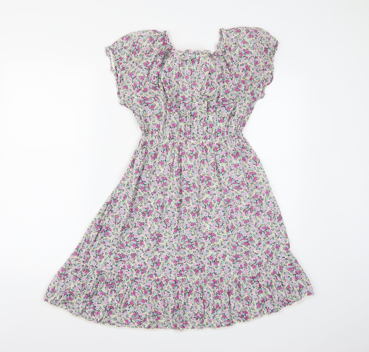 F&F Womens Multicoloured Floral  Trapeze & Swing  Size S