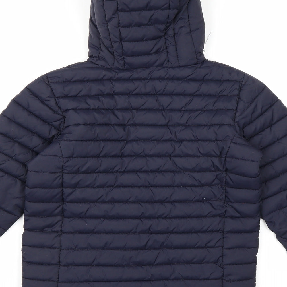 Joules Boys Blue   Puffer Jacket Coat Size 9-10 Years