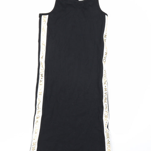 F&F Girls Black   Maxi  Size 7-8 Years