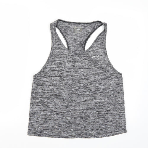 USA Pro Womens Grey   Basic Tank Size 12