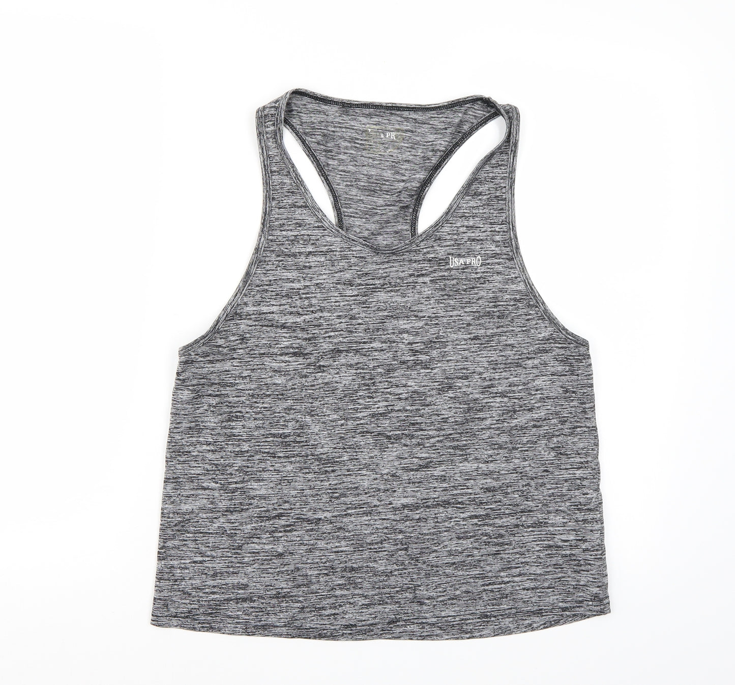 USA Pro Womens Grey   Basic Tank Size 12