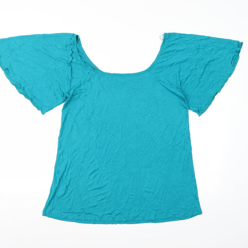 F&F Womens Blue   Basic Blouse Size 18