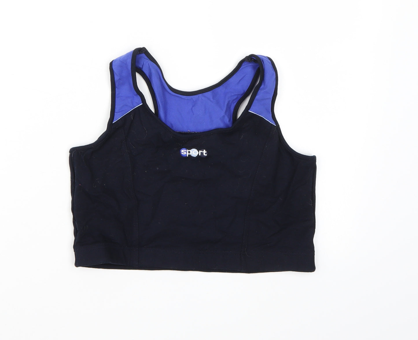 BHS Womens Blue   Cropped Tank Size 16