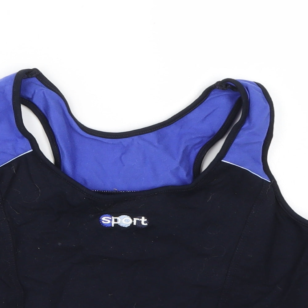 BHS Womens Blue   Cropped Tank Size 16