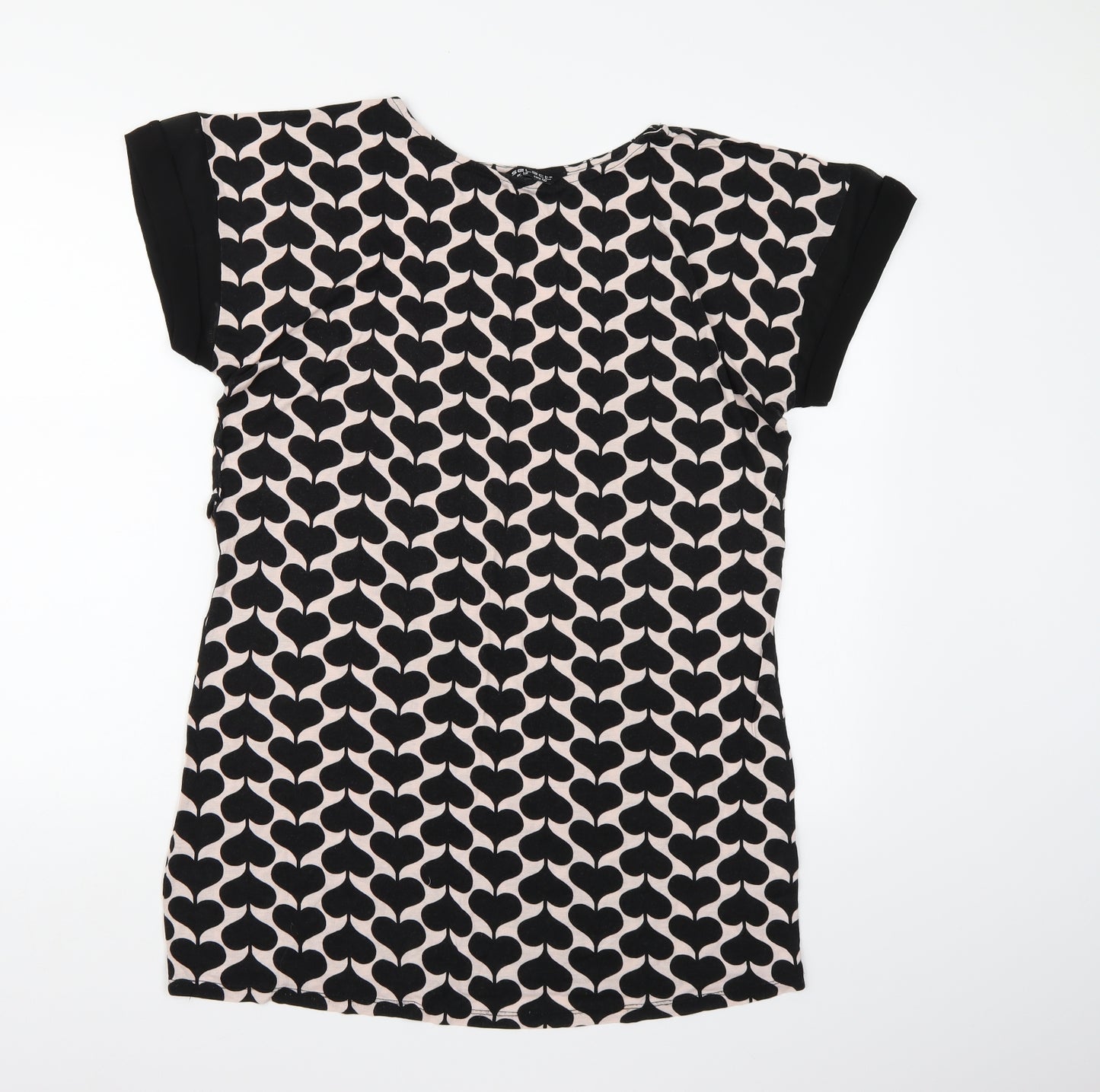 Select Womens Black   T-Shirt Dress  Size 12