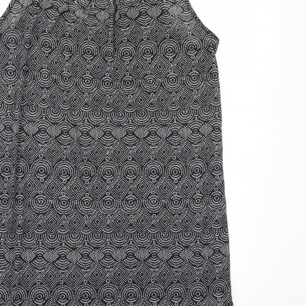 H&M Womens Black Geometric  Camisole Tank Size S
