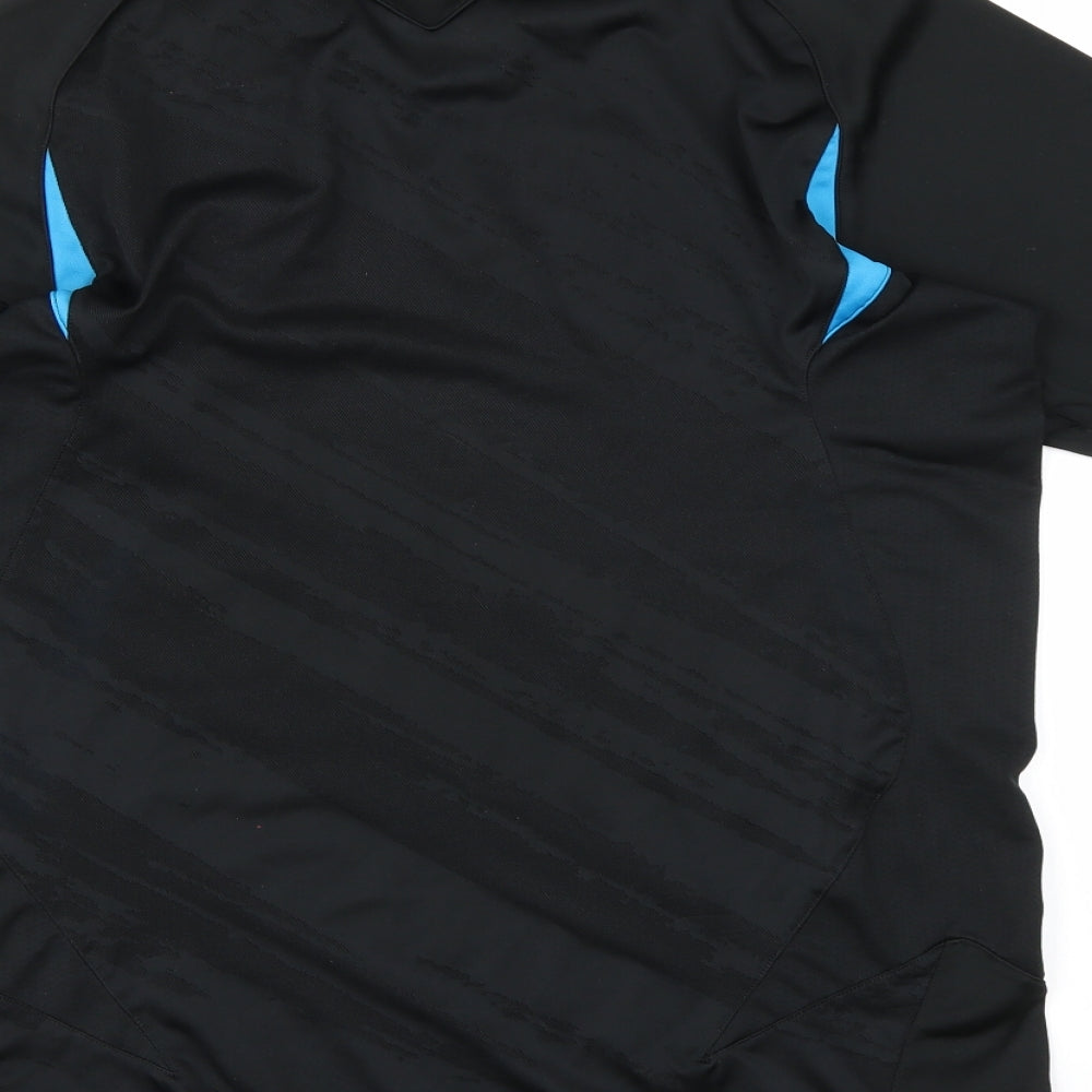 Nike Boys Black   Basic T-Shirt Size 16 Years  - Aston Villa FC