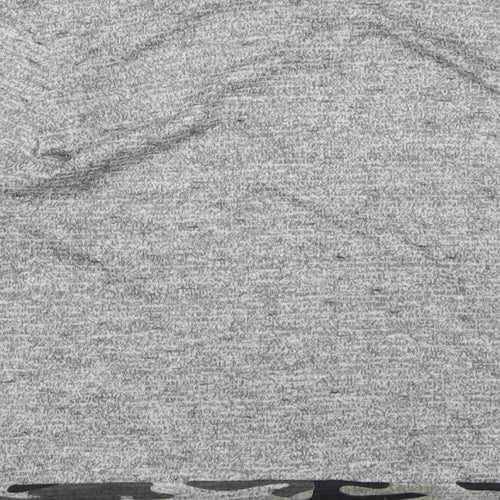Gold Digga Womens Grey Camouflage Knit Pullover Jumper Size 14