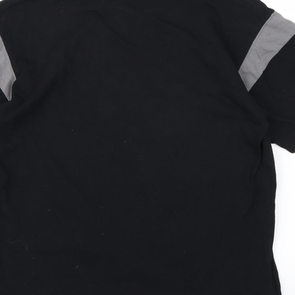 Marvel Boys Black   Basic T-Shirt Size 10-11 Years  - Spiderman