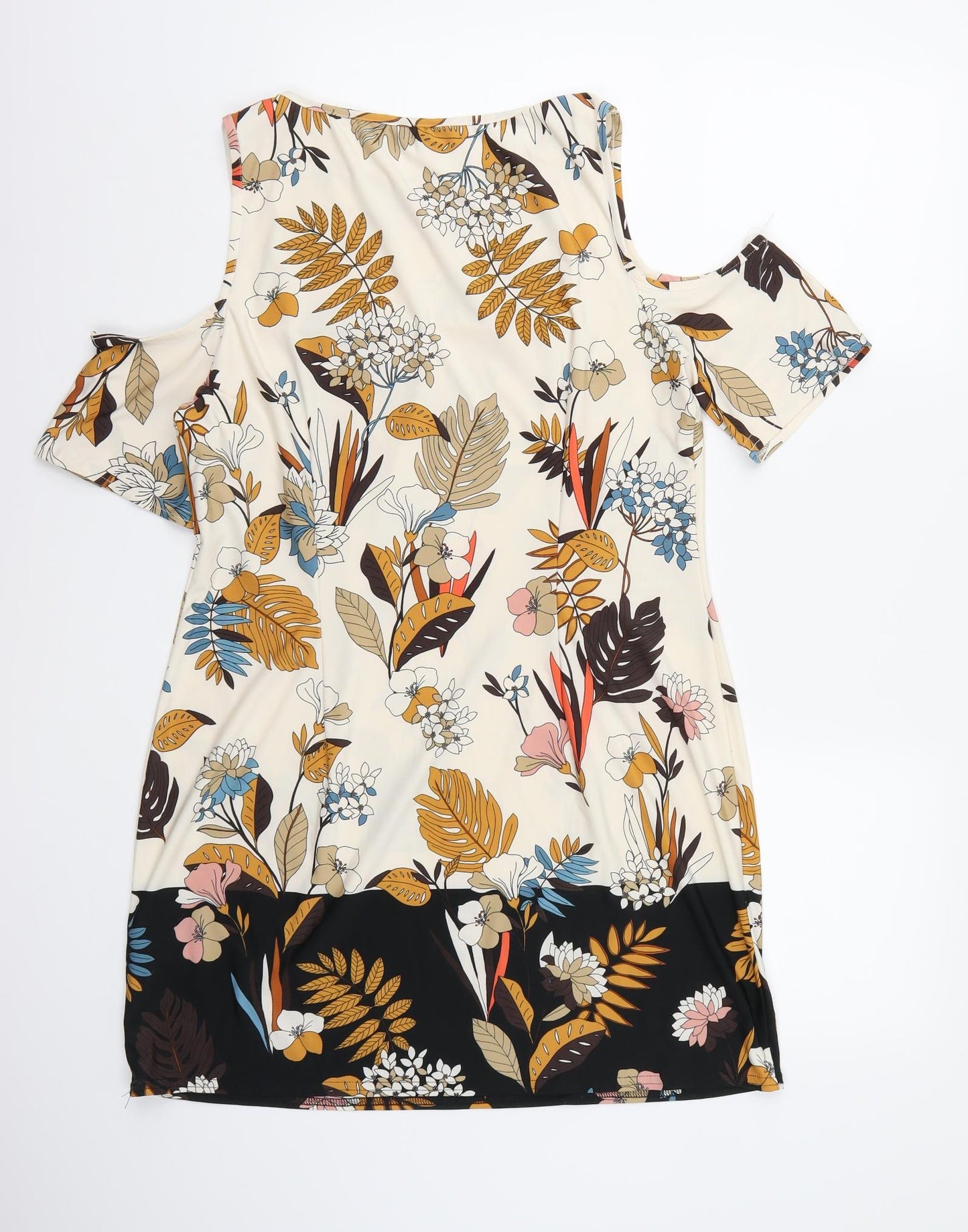 F&F Womens Multicoloured Floral  A-Line  Size 16