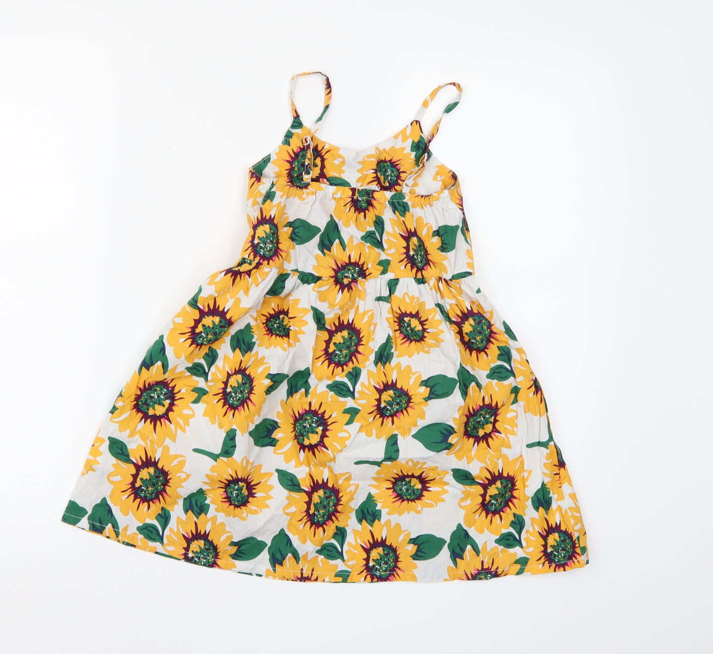 SheIn Girls Multicoloured Floral  A-Line  Size 7 Years  - Flower print