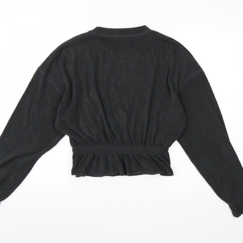 Zara Knit Womens Grey  Knit Pullover Jumper Size S