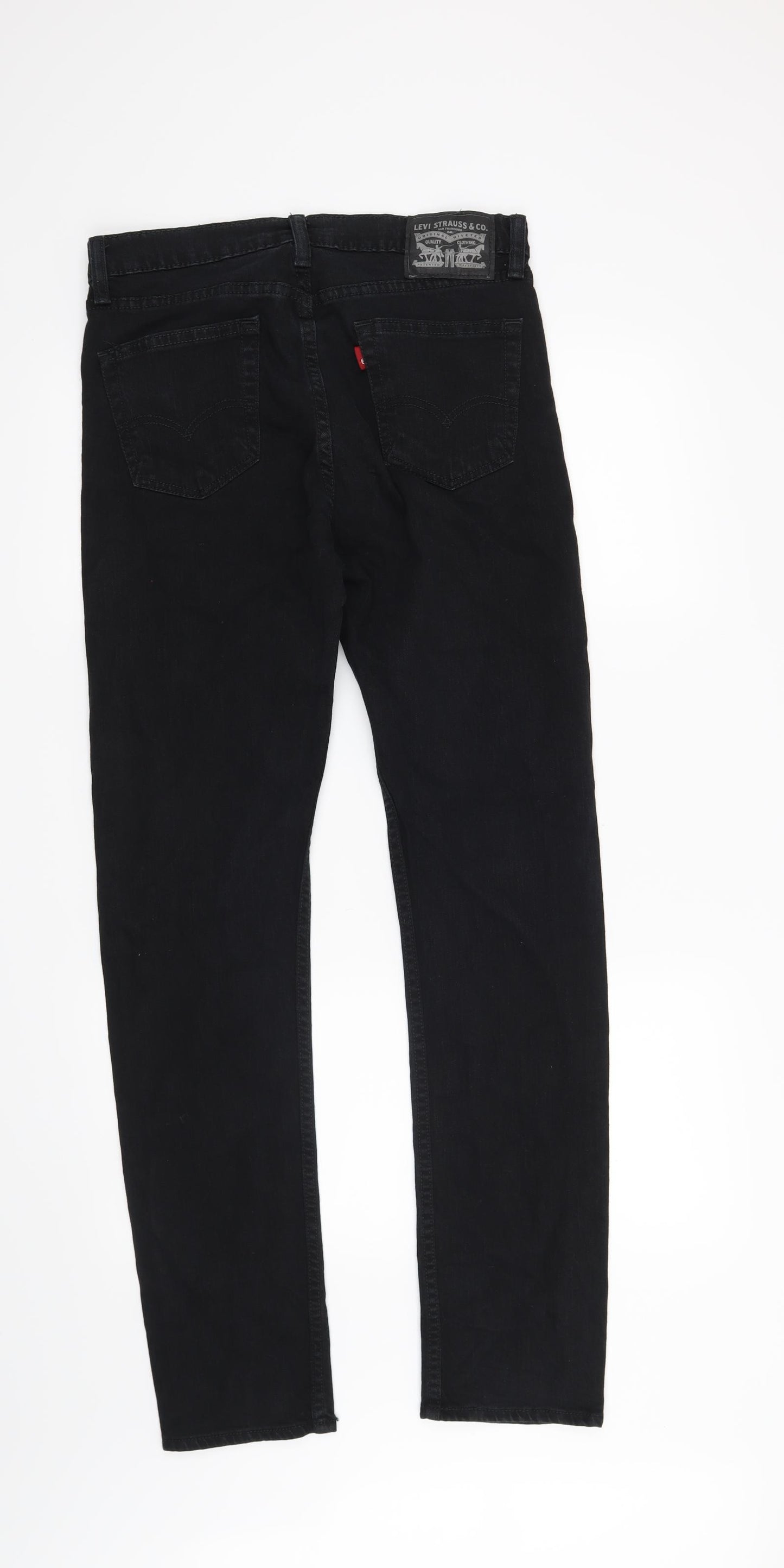 Levi Strauss & Co. Mens Black   Straight Jeans Size 30 in L32 in