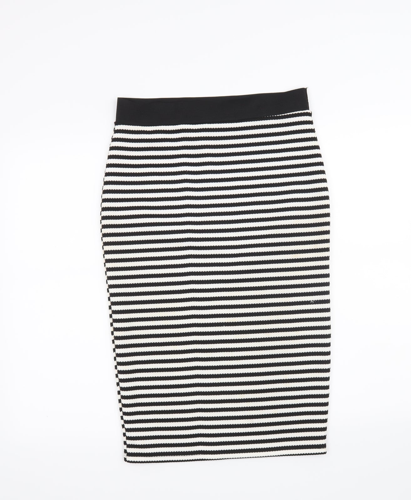 Papaya Womens Black Polka Dot  Straight & Pencil Skirt Size 12