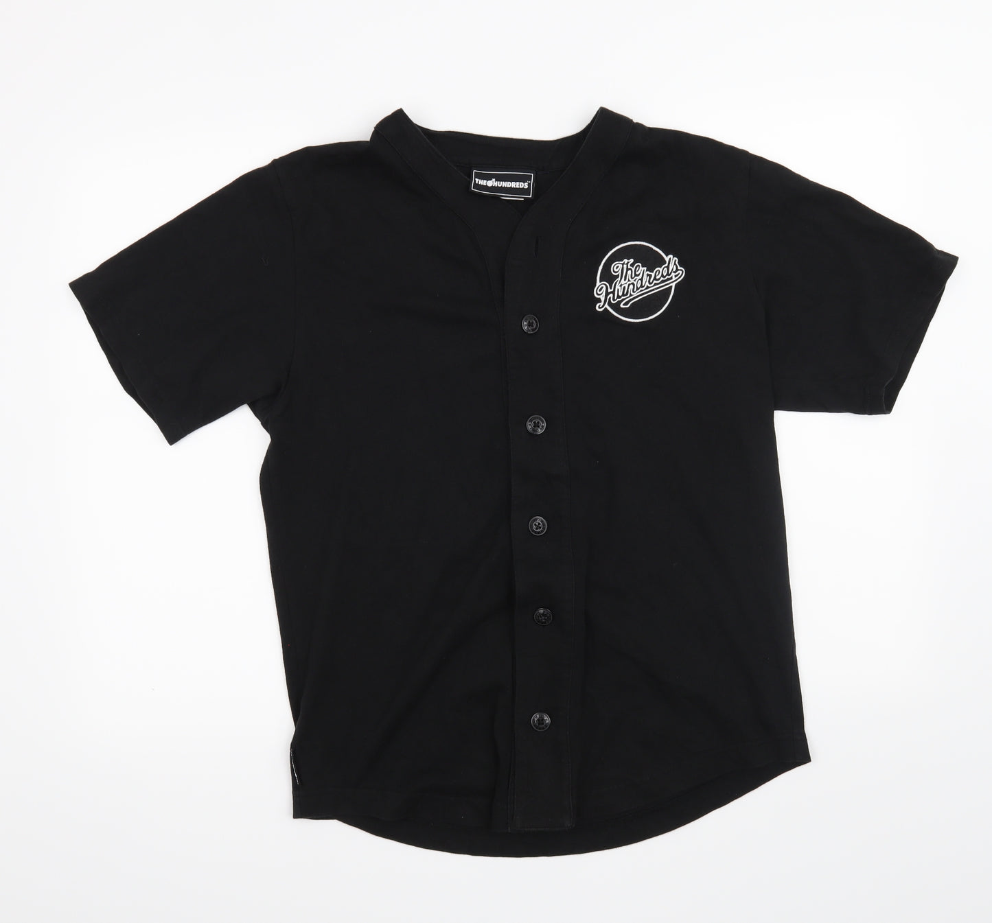 The Hundreds Mens Black    Button-Up Size M