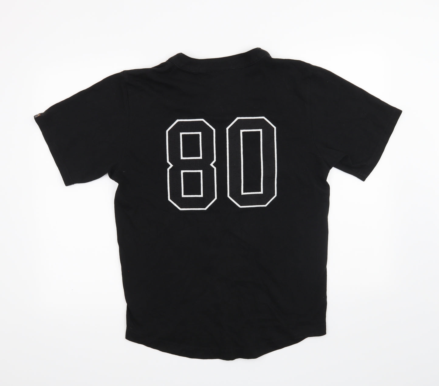 The Hundreds Mens Black    Button-Up Size M