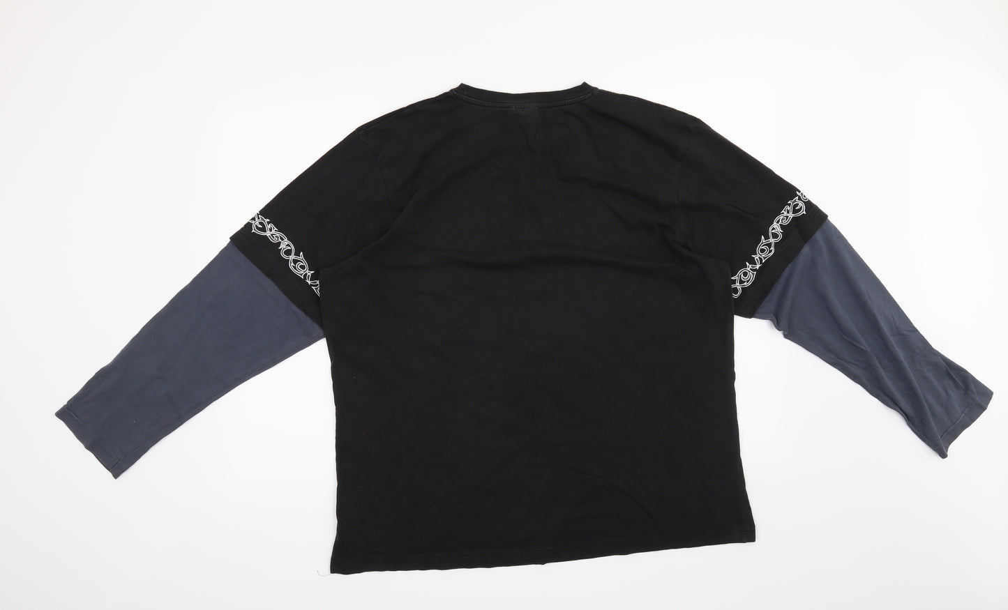 Etcetera Mens Black    T-Shirt Size XL