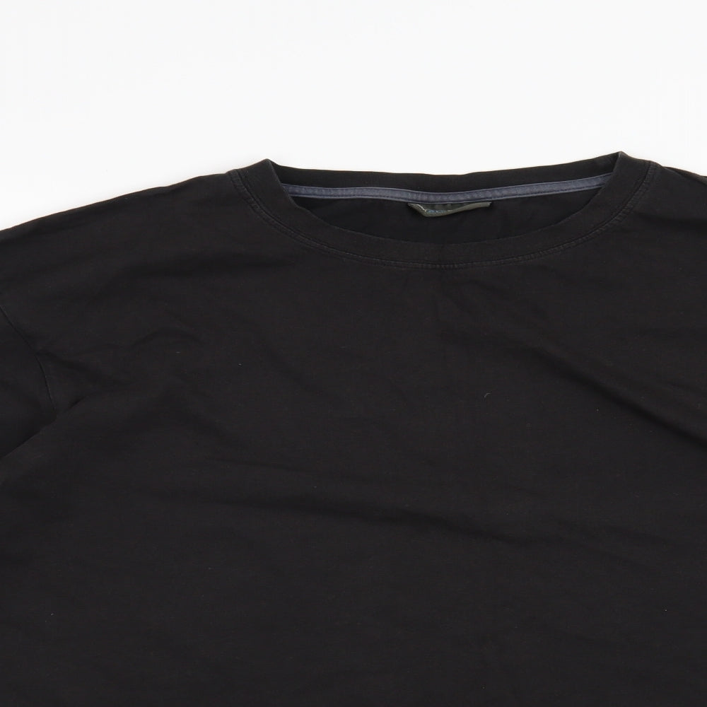 Etcetera Mens Black    T-Shirt Size XL