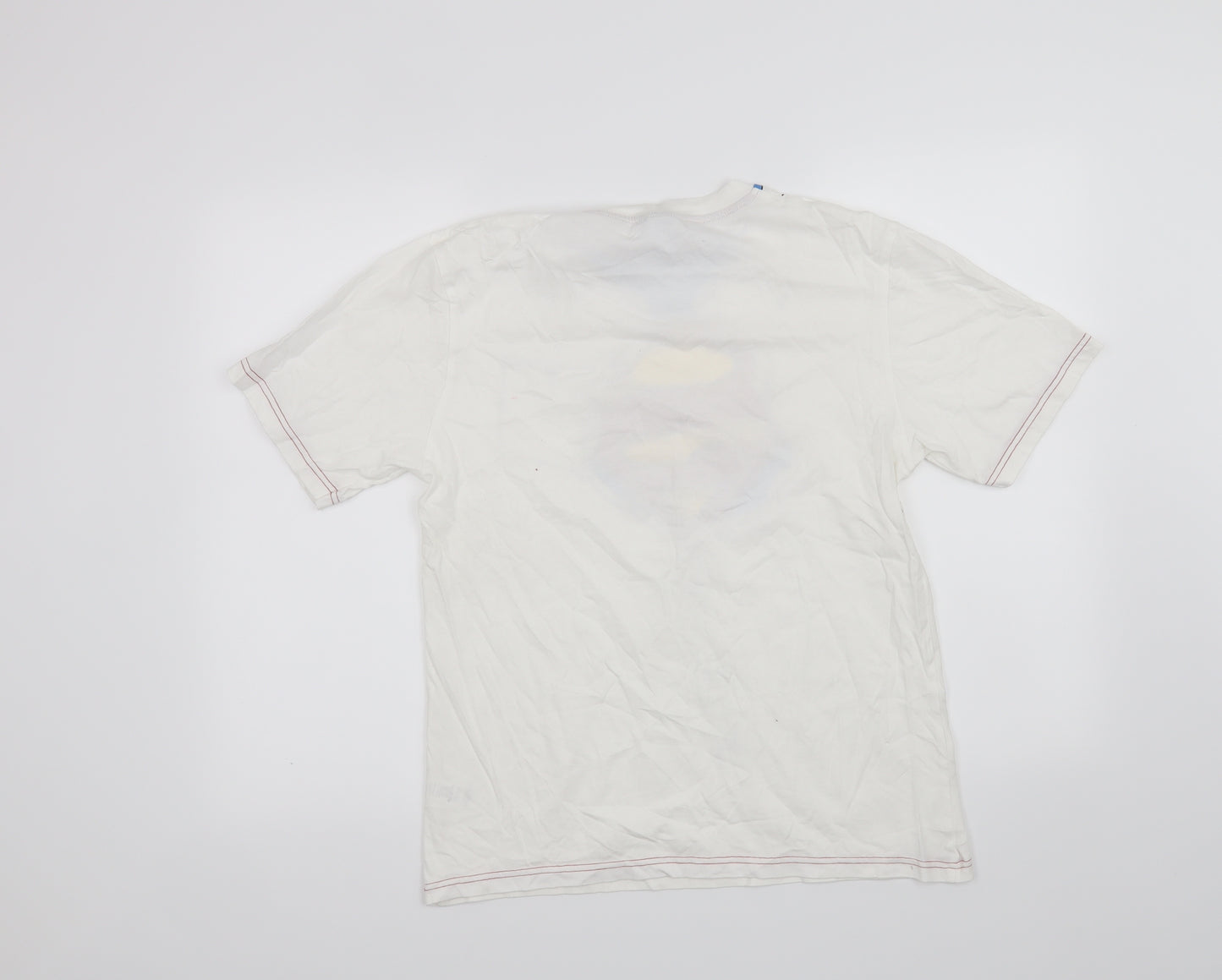 George Mens White    T-Shirt Size S