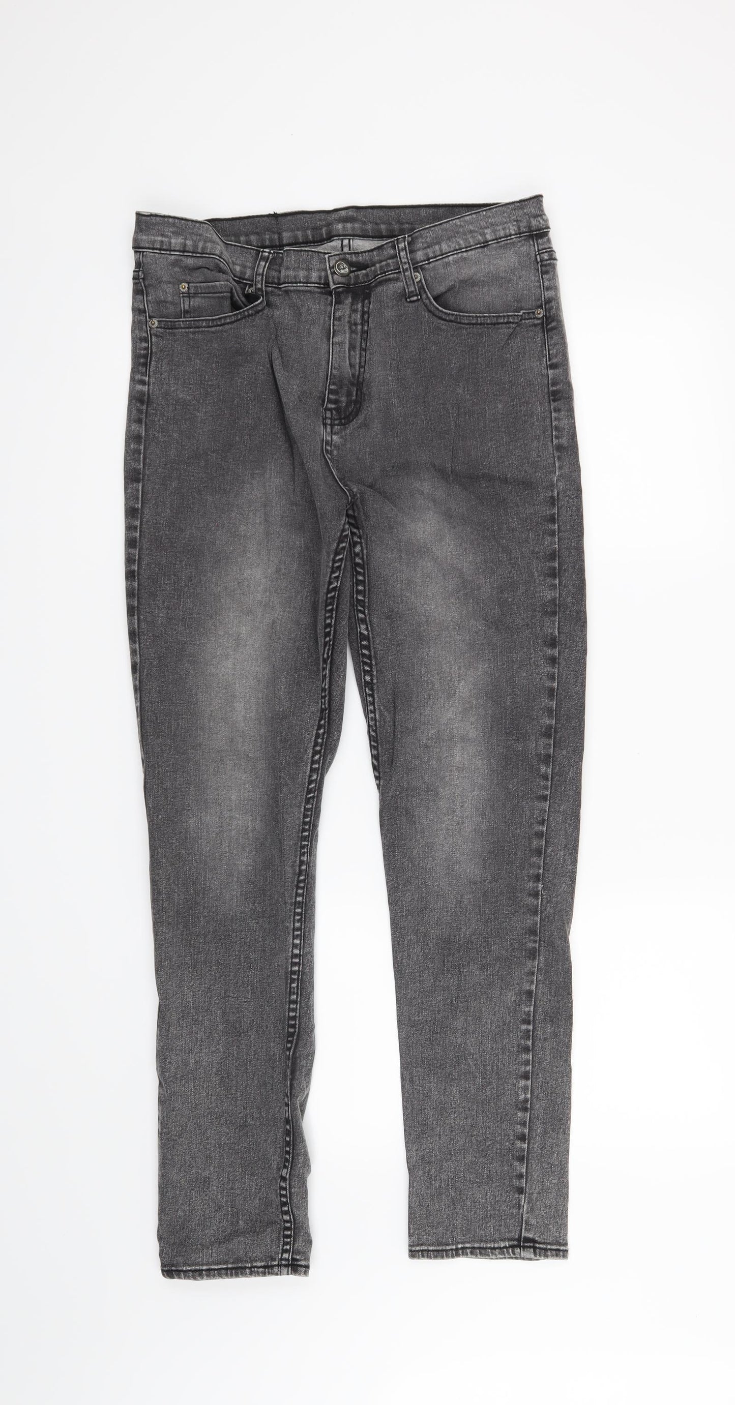 Cheap Monday Mens Grey   Straight Jeans Size 34 in L29 in