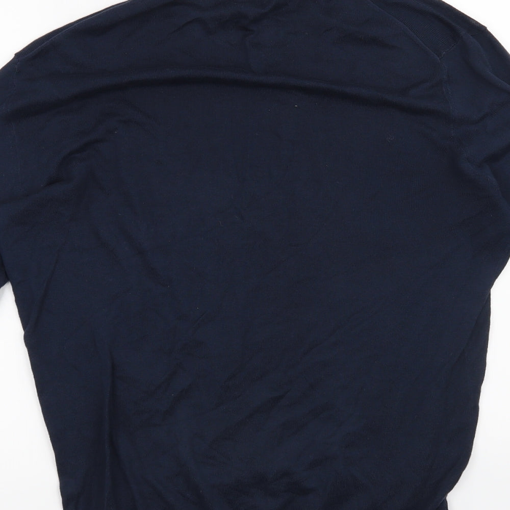 Zara Mens Blue   Pullover Jumper Size M