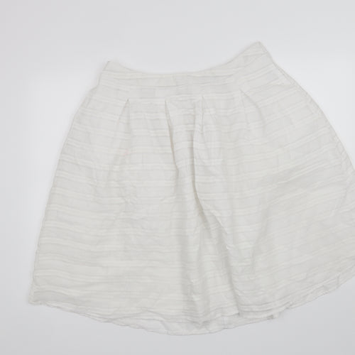 Peacocks Womens White   Pettiskirt Skirt Size 14