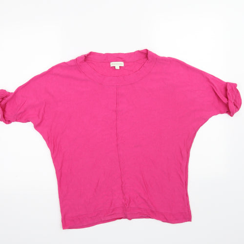 Monsoon Womens Pink   Basic T-Shirt Size M