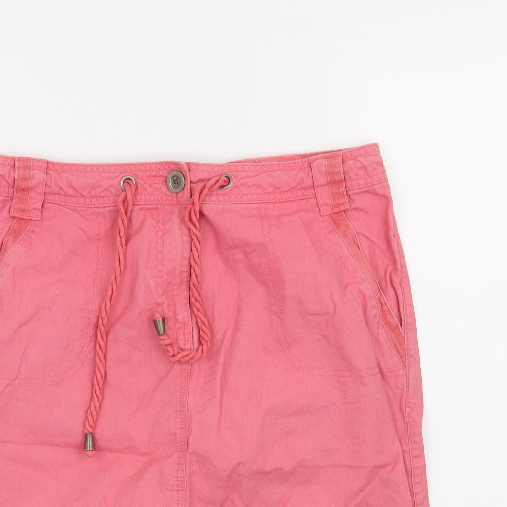 F&F Womens Pink   A-Line Skirt Size 10