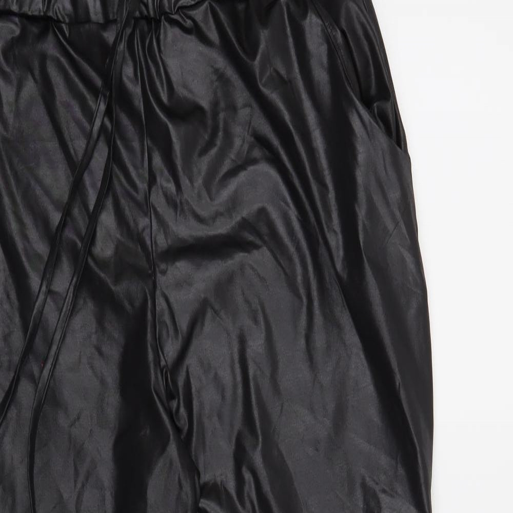 Boohoo Womens Black   Trousers  Size 16 L26 in